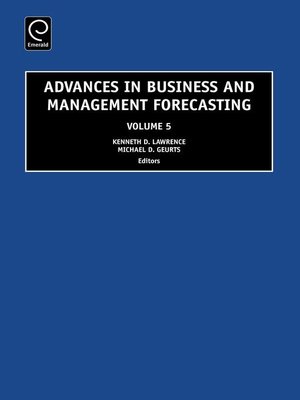 cover image of Advances in Business and Management Forecasting, Volume 5